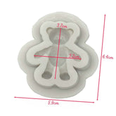 Molde Silicona Oso Tierno Mini